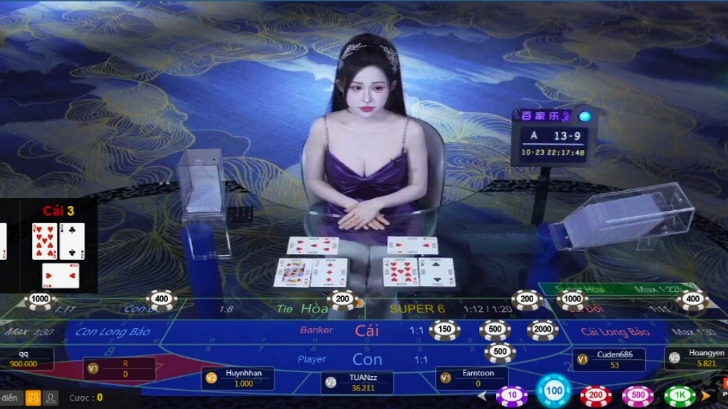 Ku Casino - Trò chơi Bacarrat